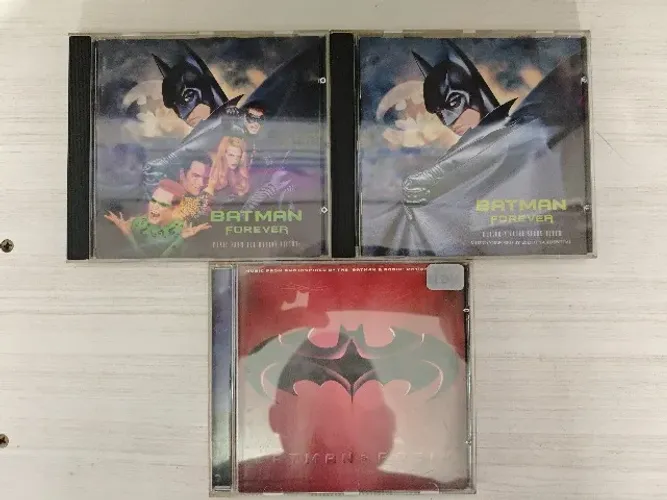 3 CDs Original Trilha Sonora Filmes Batman