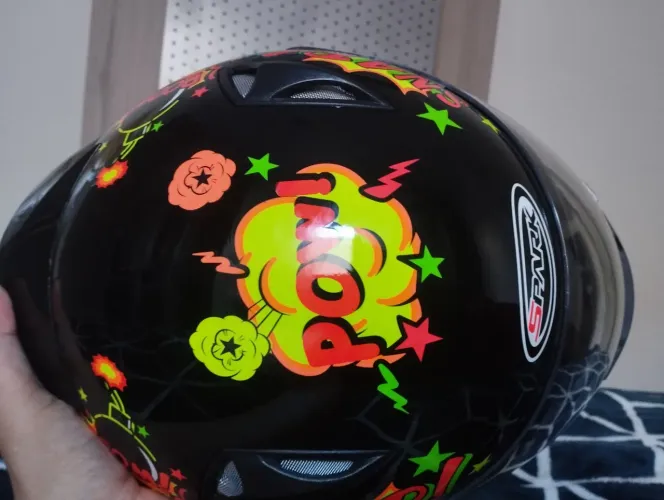 Capacete EBF New Spark Bomber Tamanho 60