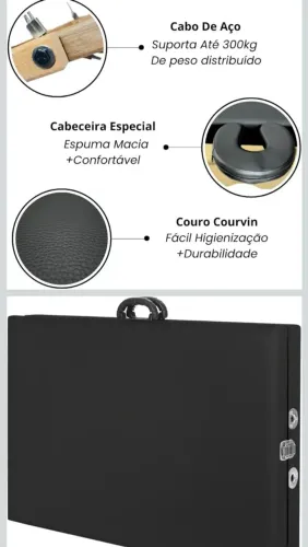 Maca dobrável nunca usada