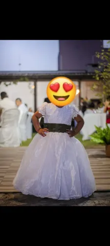 Vestido daminha ou formatura abc