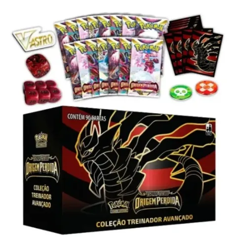 Pokémon Box Treinador Avançado Origem Perdida Giratina Copag