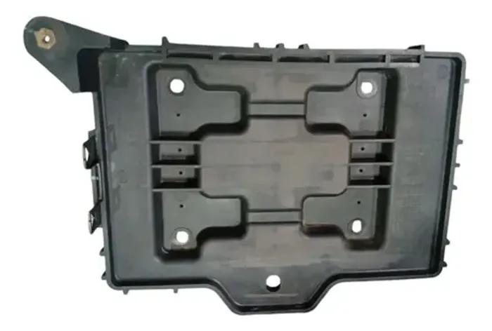 Suporte Caixa Bateria Santa Fe 2.7 2007 2010 Original Prateado