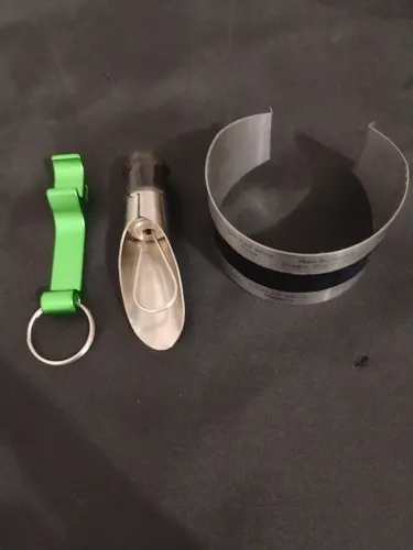 Kit termômetro de garrafa + bico dosador + abridor de garrafa 