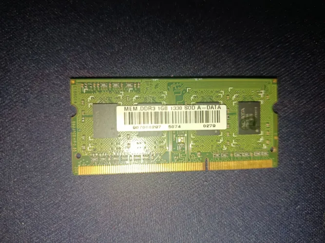 Memória ram ddr3 1330MHz de 1gb para notebook