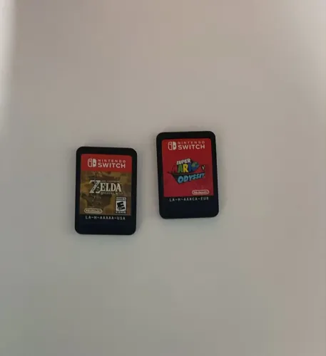 Jogos de switch Zelda botw + Mario odyssey