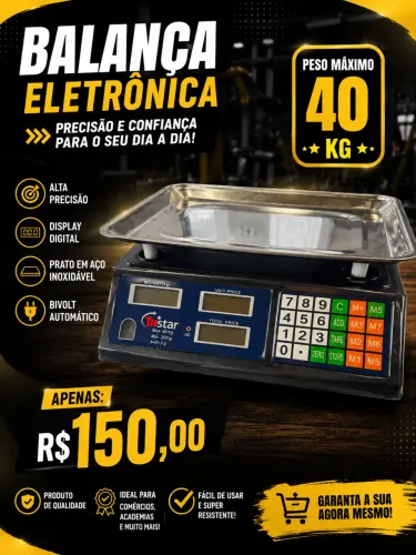 Balança comercial digital