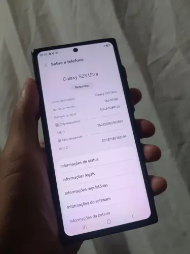 Samsung s23 Ultra 512gb (Nota fiscal)