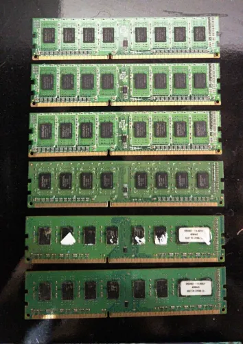 Kit 6 - Memórias DDR3 2GB 1333MHz