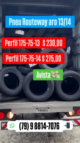 Pneu novo aro 13 aro 14