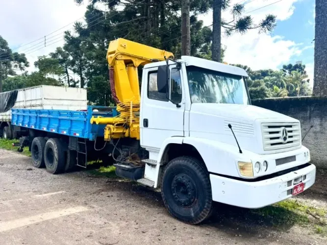 Vendo este Caminhao MB 1622 c/ Munck Madal 35 4H e 3M Diret c/ Prop em Curitiba PR