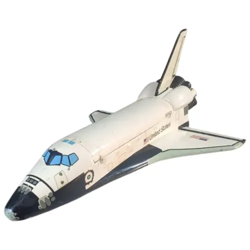Miniatura de Ônibus Espacial de 72Cm dos Anos 80/90