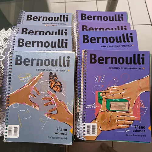 Kit de apostilas Bernoulli 7° ano, Ed: 2025!
