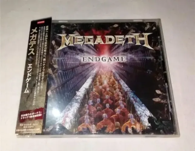 Megadeth - Endgame - Cd Japones Com Obi E Bonus Track