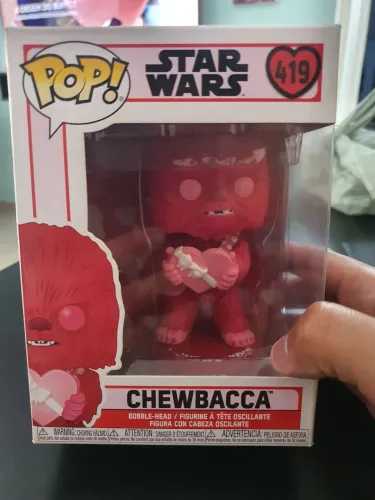 Funko Pop! Star Wars Valentines - Cupid Chewbacca (número 419)