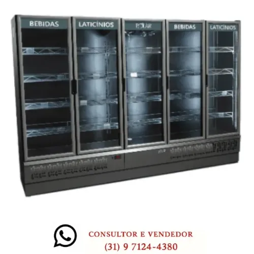Refrigerador 5 Portas Polar 220v Novo