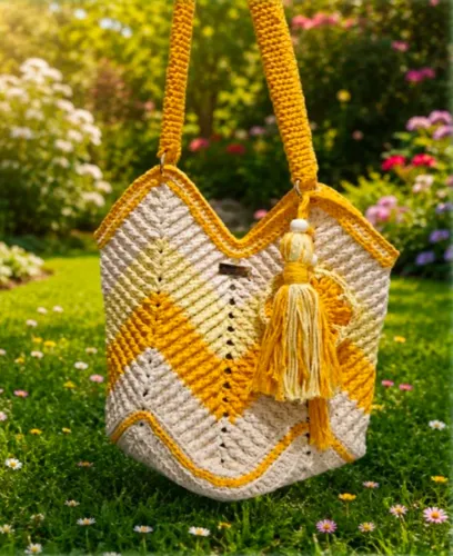 Bolsa de crochê