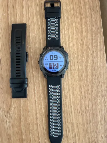 Relógio Garmin Fênix 7 51mm Saphire solar 