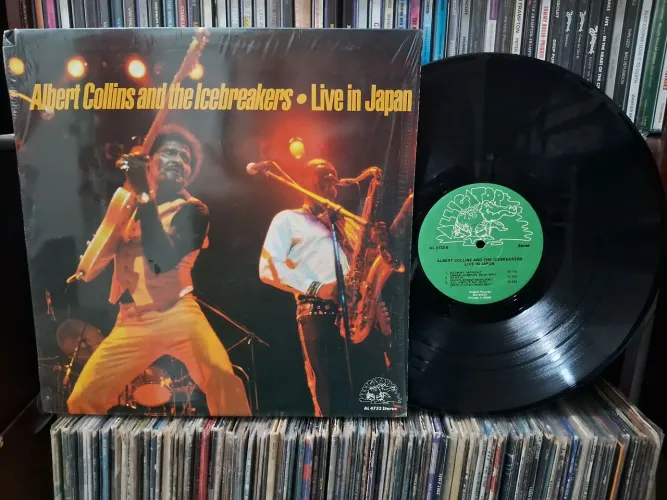 Lp Albert Colins & Icebreakers - Live in Japan / Imp Canadá