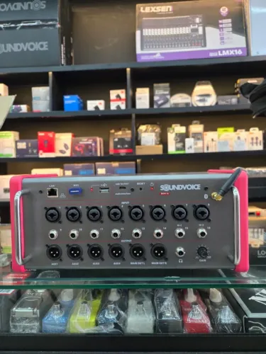 Mesa de som digital Soundvoice iron 16