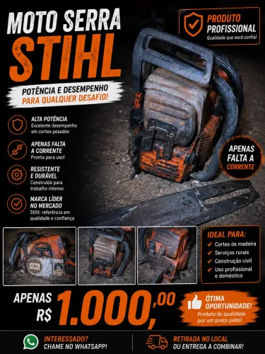 Moto serra stihl