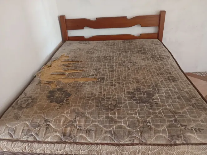 Cama casal madeira boa