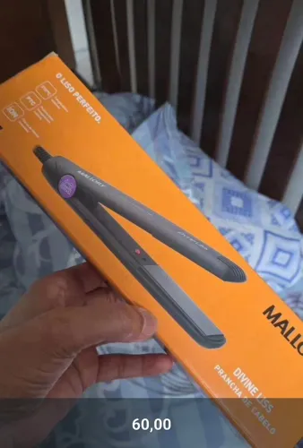 Prancha de cabelo R$50,00