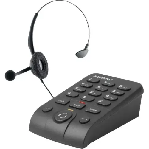 Intelbras headset com base discadora