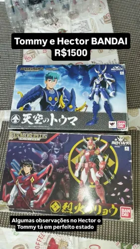 Action figures Tommy e Hector samurai Warriors BANDAI