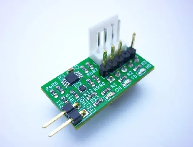 Adaptador De Led Commodore Amiga A1200 Hdisk/fdisk Verde