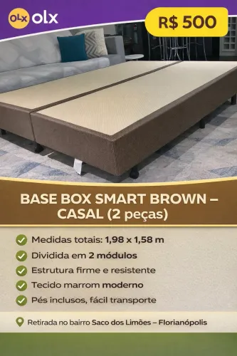 Base para Cama Box Queen