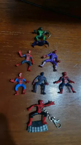 Coleção Action Figures Homem Aranha - 7 Figures