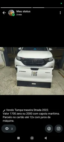 Vendo Tampa traseira Strada 2022