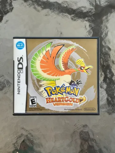 Pokémon HeartGold - CIB - Com caixa original completa