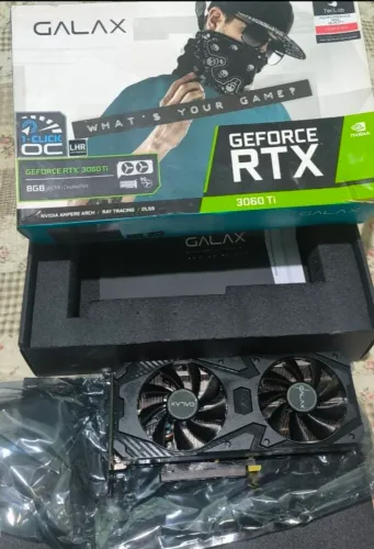 Placa de Vídeo RTX 3060Ti Galax 8Gb