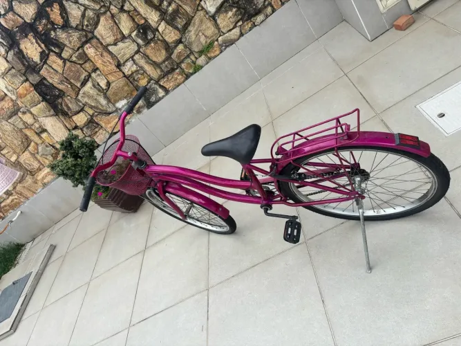Bicicleta rosa