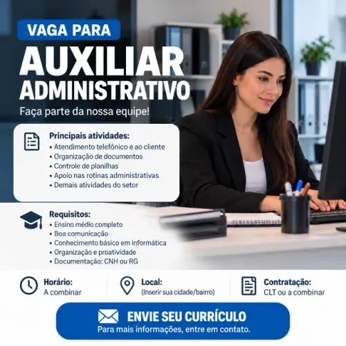 Auxiliar administrativo