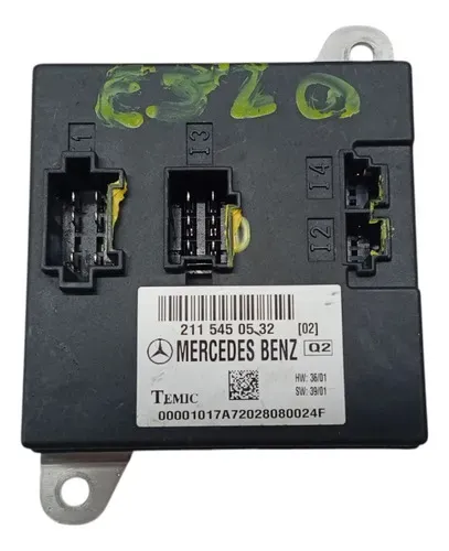 Central Multimídia Mercedes E320 2003 a 2006