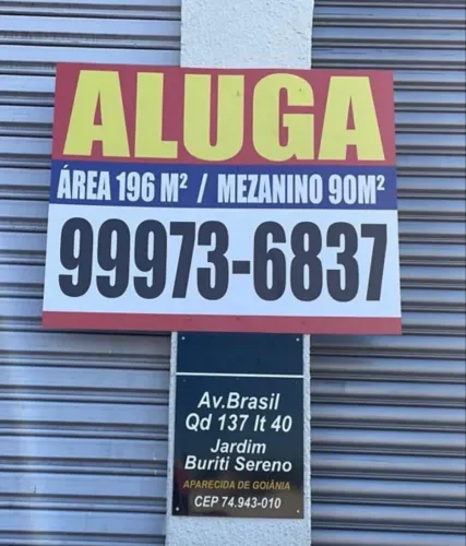Galpão para alugar em Aparecida de Goiânia