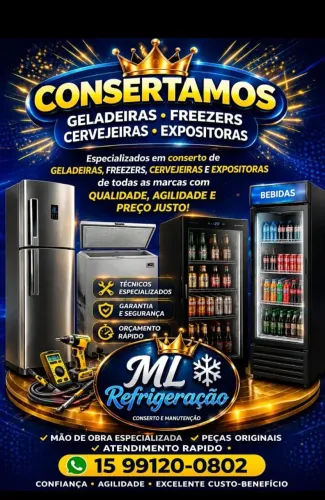 Sua geladeira está com defeito podemos resolver