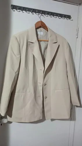 Blazer feminino bege