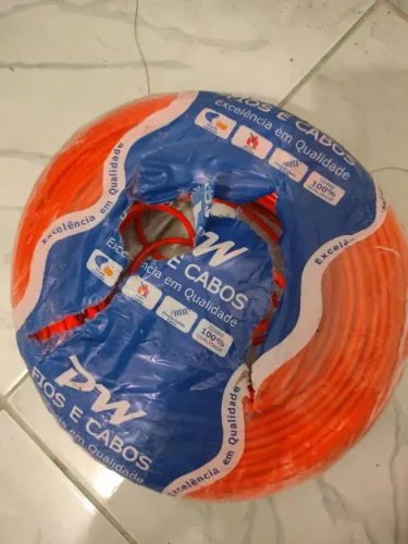 Fio 6mm flexível anti-chamas!