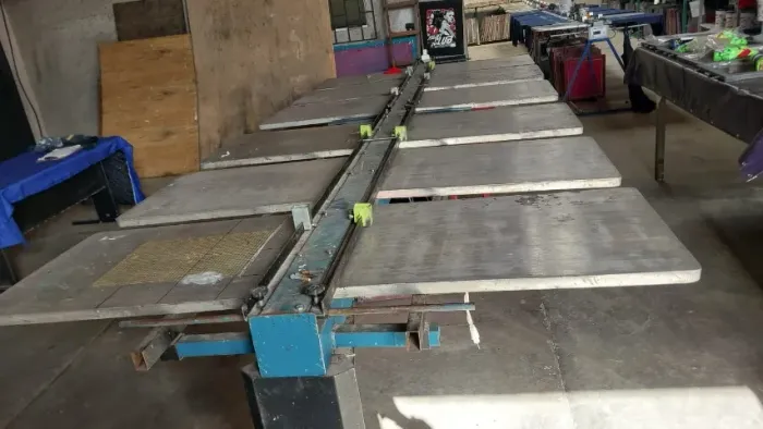 Mesa Térmica Serigrafia