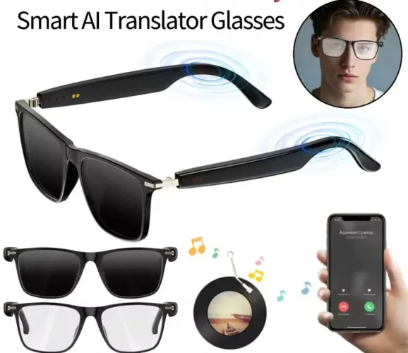VENDE SE ÓCULOS INTELIGENTES, SMARTGLASSES, TRADUTOR, MÚSICA, UNISSEX<br>R$249,00<br> *
