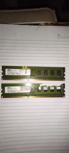 Memória RAM 4GB DDR 3 2x2GB
