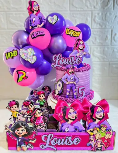 Festa na caixa personalizada
