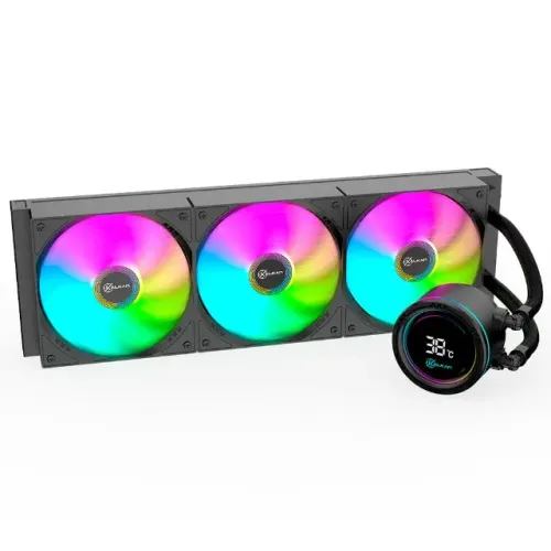 Water Cooler Gamer Kalkan Alpha 360 ARGB com Display Digital - Novo na Caixa