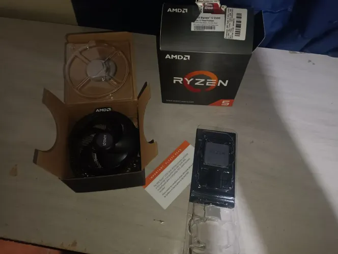 ? PROCESSADOR AMD RYZEN 5 5500 ? ÓTIMO CUSTO-BENEFÍCIO! ?