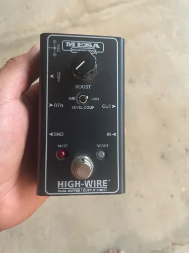 Pedal Mesa boogie High wire dual buffer