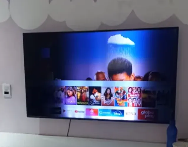 Tv 55 polegadas defeito na tela