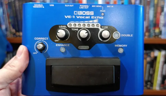 Pedal voz Boss VE -1 Profissional 